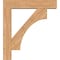Ekena Millwork Westlake Block Smooth Bracket w/ Offset Brace, Western Red Cedar, 7 1/2"W x 36"D x 40"H BKT0806X36X40WTL05SWR - alternate 4